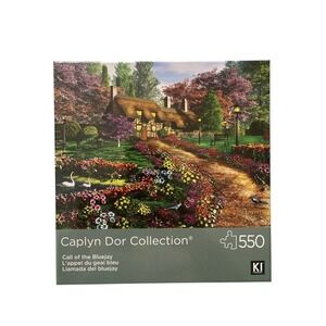 KI Puzzles Caplin Dor Collection Call of the‎ Bluejay 550 Pc Puzzle
